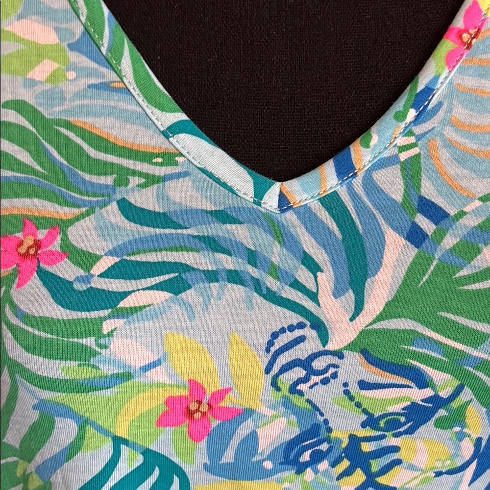 Lilly Pulitzer NWOT Etta Frond Dress Size XXS - Picture 9 of 11